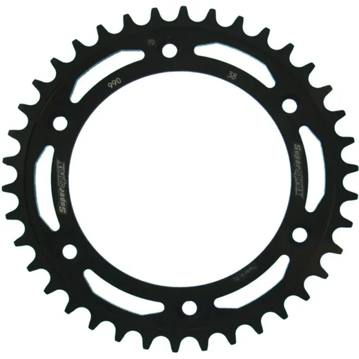 Steel-Rear Sprocket / Chain Wheel Supersprox 520/38t black 71304-38