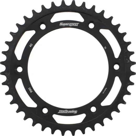 Steel-Rear Sprocket / Chain Wheel Supersprox 520/40t black 71304-40