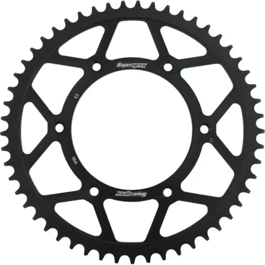 Steel-Rear Sprocket / Chain Wheel Supersprox 520/53t black 71304-53