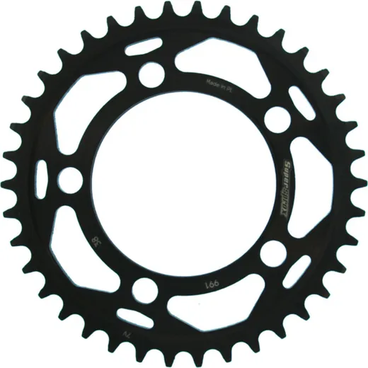 Steel-Rear Sprocket / Chain Wheel Supersprox 525/38t black 71400-38