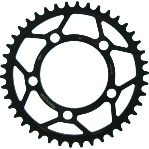 Steel-Rear Sprocket / Chain Wheel Supersprox 525/42t black 71400-42
