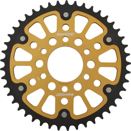 Stealth-Rear Sprocket / Chain Wheel Supersprox 520/45t gold 30109S45