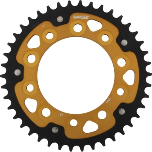 Stealth-Rear Sprocket / Chain Wheel Supersprox 525/42t gold 10613S42