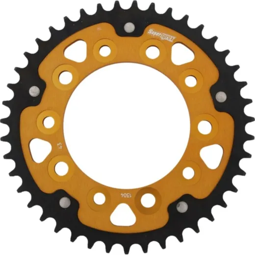 Stealth-Rear Sprocket / Chain Wheel Supersprox 525/43t gold 10613S43