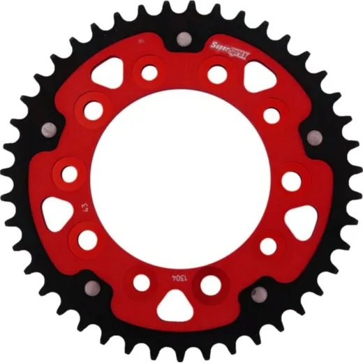 Stealth-Rear Sprocket / Chain Wheel Supersprox 525/43t red 10613R43