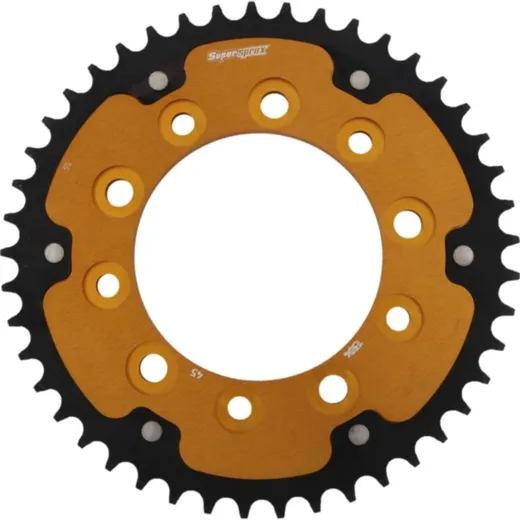 Stealth-Rear Sprocket / Chain Wheel Supersprox 525/45t gold 10613S45