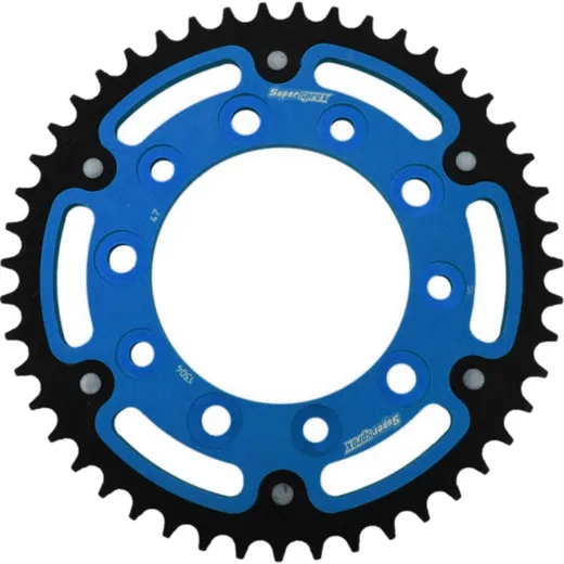 Stealth-Rear Sprocket / Chain Wheel Supersprox 525/47t blue