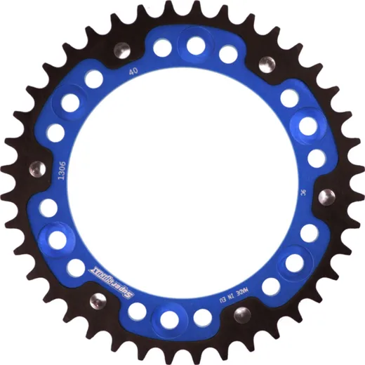 Stealth-Rear Sprocket / Chain Wheel Supersprox 530/40t blue 10616B40