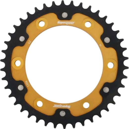 Stealth-Rear Sprocket / Chain Wheel Supersprox 530/42t gold 10616S42