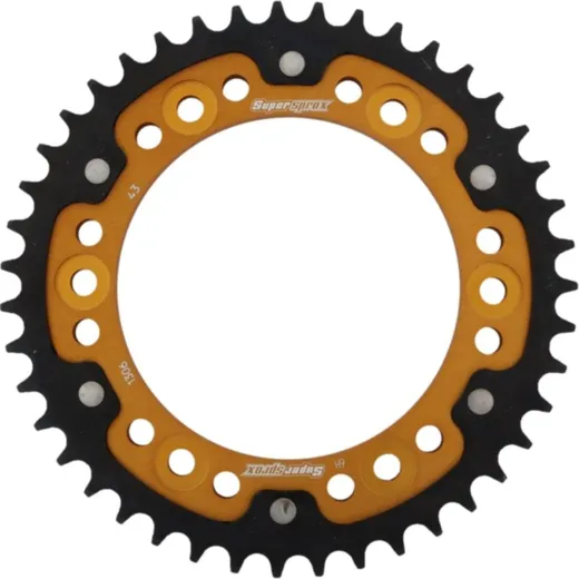 Stealth-Rear Sprocket / Chain Wheel Supersprox 530/43t gold 10616S43