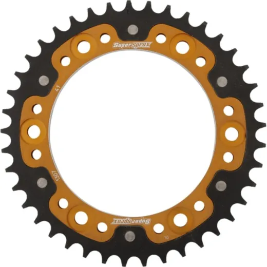 Stealth-Rear Sprocket / Chain Wheel Supersprox 525/41t gold 10617S41