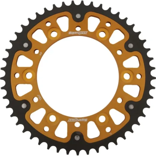 Stealth-Rear Sprocket / Chain Wheel Supersprox 525/49t gold