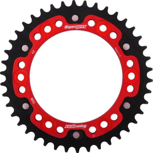 Stealth-Rear Sprocket / Chain Wheel Supersprox 520/42t red 11618R42