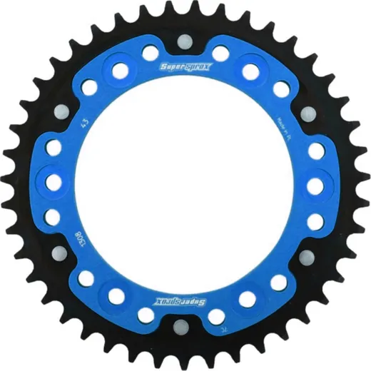 Stealth-Rear Sprocket / Chain Wheel Supersprox 520/43t blue 11618B43