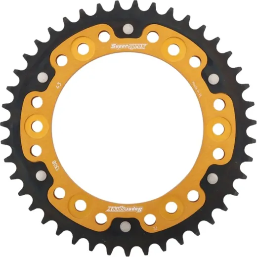 Stealth-Rear Sprocket / Chain Wheel Supersprox 520/43t gold 11618S43