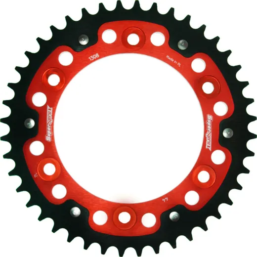 Stealth-Rear Sprocket / Chain Wheel Supersprox 520/44t red 11618R44