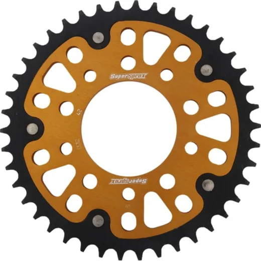 Stealth-Rear Sprocket / Chain Wheel Supersprox 525/42t gold