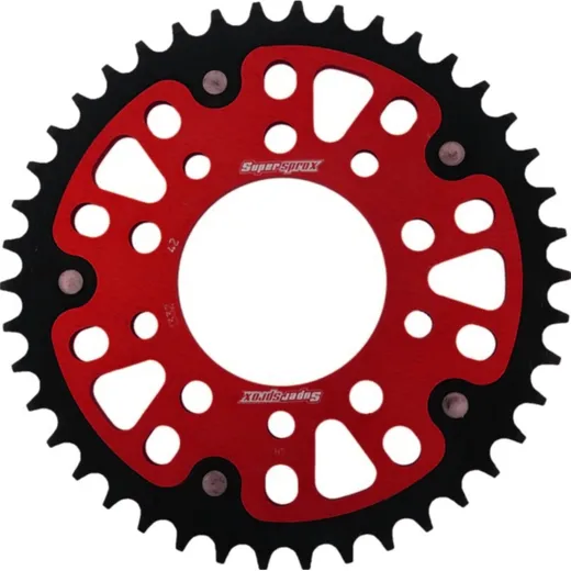 Stealth-Rear Sprocket / Chain Wheel Supersprox 525/42t red