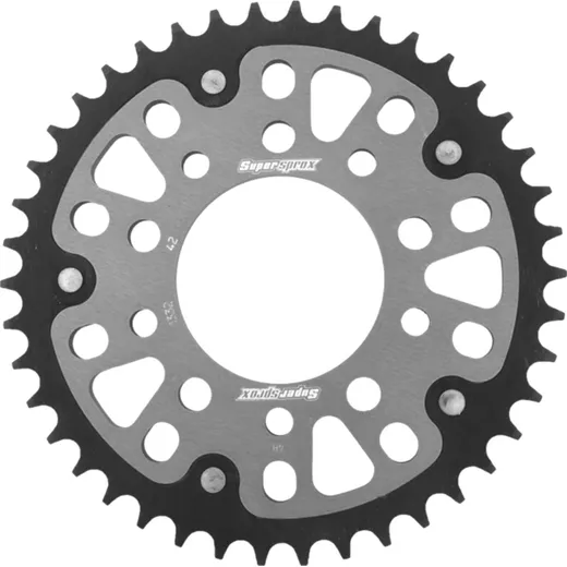 Stealth-Rear Sprocket / Chain Wheel Supersprox 525/42t silver