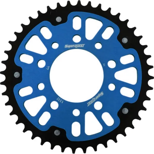Stealth-Rear Sprocket / Chain Wheel Supersprox 525/44t blue