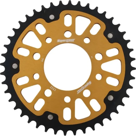 Stealth-Rear Sprocket / Chain Wheel Supersprox 525/44t gold