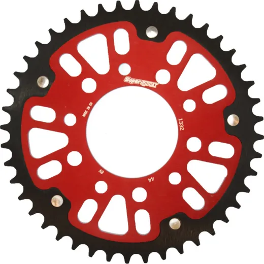 Stealth-Kettenrad Supersprox 525/44Z rot