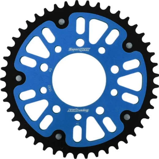 Stealth-Rear Sprocket / Chain Wheel Supersprox 525/45t blue
