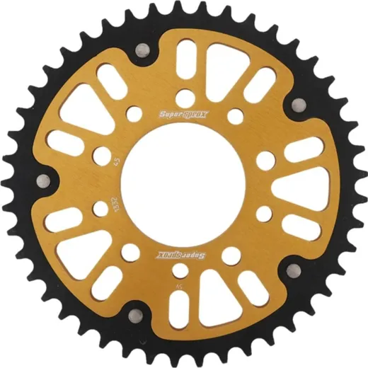 Stealth-Rear Sprocket / Chain Wheel Supersprox 525/45t gold