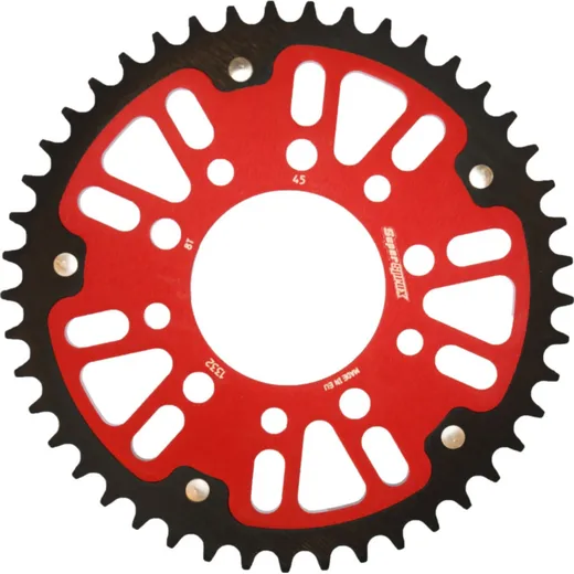 Stealth-Rear Sprocket / Chain Wheel Supersprox 525/45t red