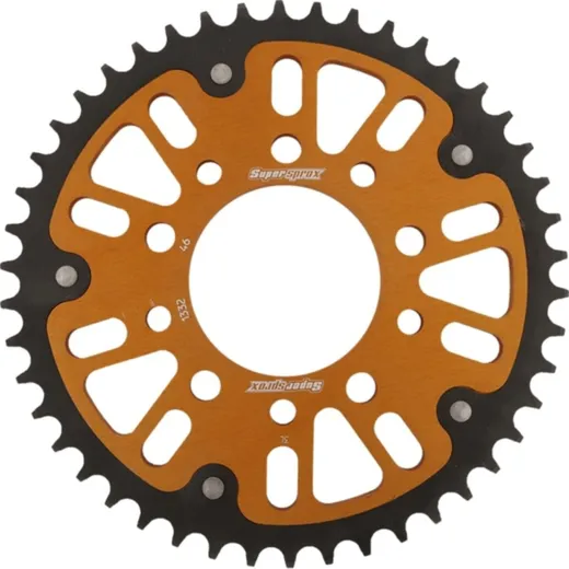 Stealth-Rear Sprocket / Chain Wheel Supersprox 525/46t gold