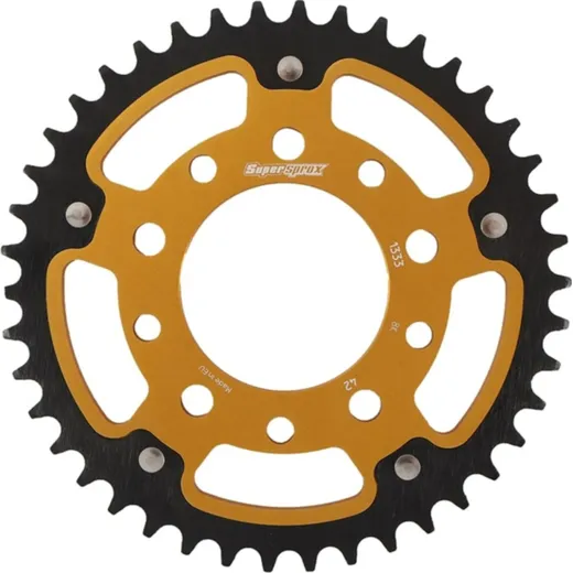 Stealth-Rear Sprocket / Chain Wheel Supersprox 520/42t gold 10403S42