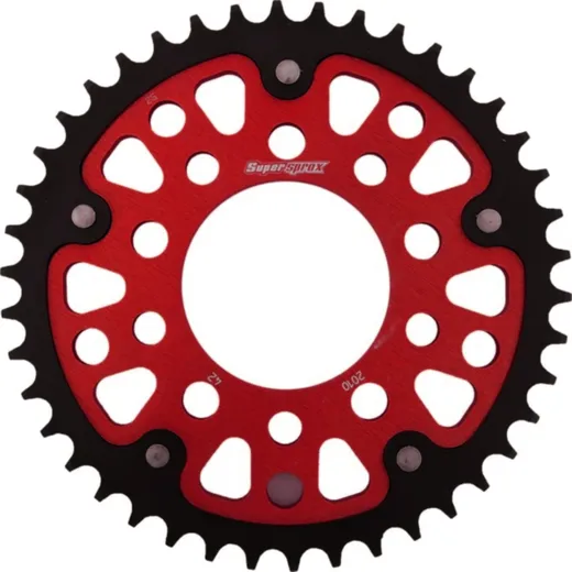 Stealth-Rear Sprocket / Chain Wheel Supersprox 530/42t red 10605R42