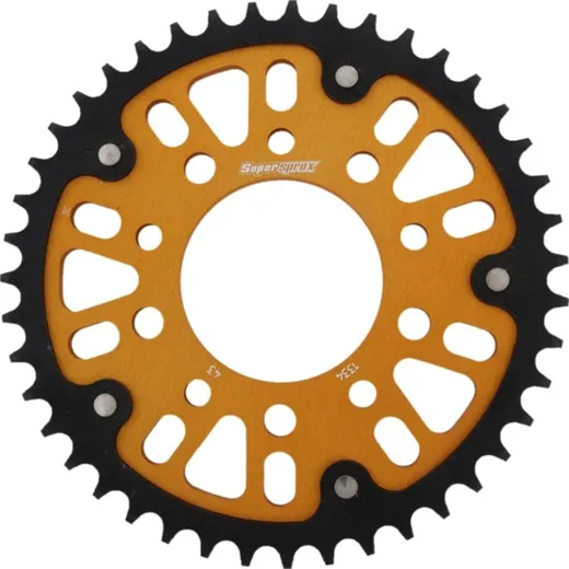 Stealth-Rear Sprocket / Chain Wheel Supersprox 530/43t gold 10605S43