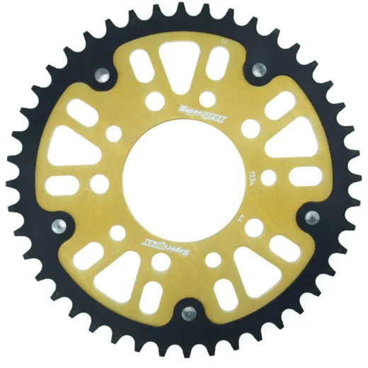 Stealth-Rear Sprocket / Chain Wheel Supersprox 530/44t gold 10605S44
