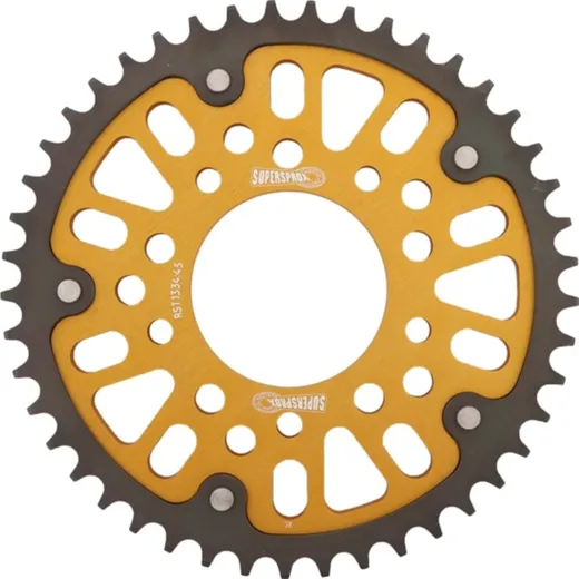 Stealth-Rear Sprocket / Chain Wheel Supersprox 530/45t gold 10605S45
