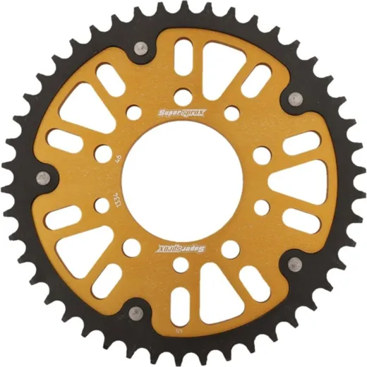 Stealth-Rear Sprocket / Chain Wheel Supersprox 530/46t gold 10605S46