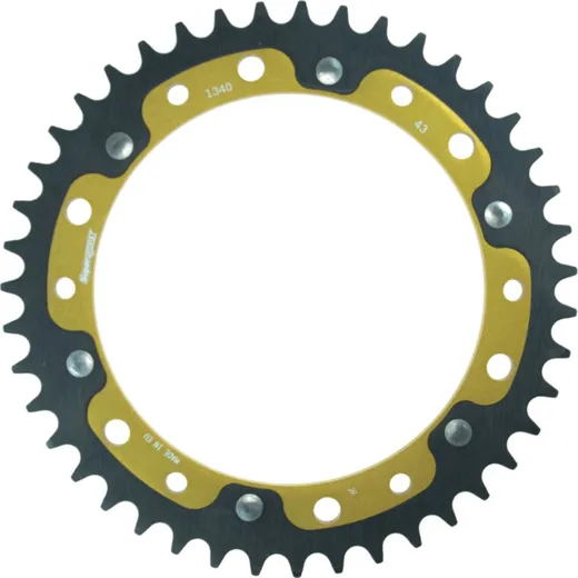 Stealth-Rear Sprocket / Chain Wheel Supersprox 530/43t gold 10609S43