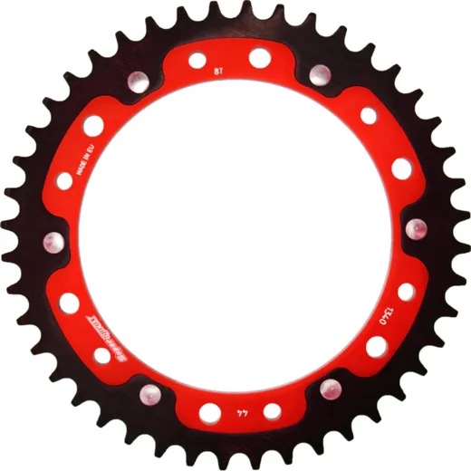 Stealth-Rear Sprocket / Chain Wheel Supersprox 530/44t red 10609R44
