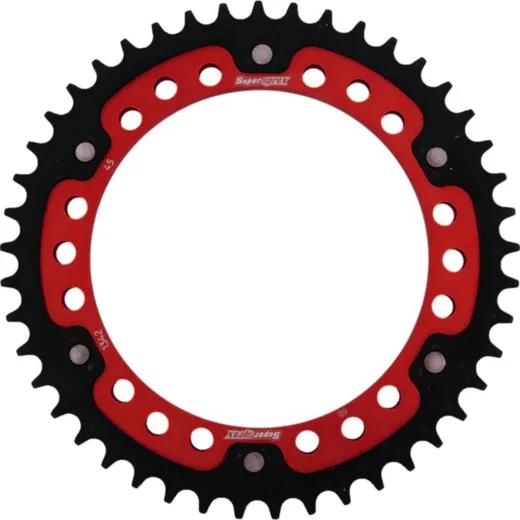 Stealth-Rear Sprocket / Chain Wheel Supersprox 530/45t red 10609R45