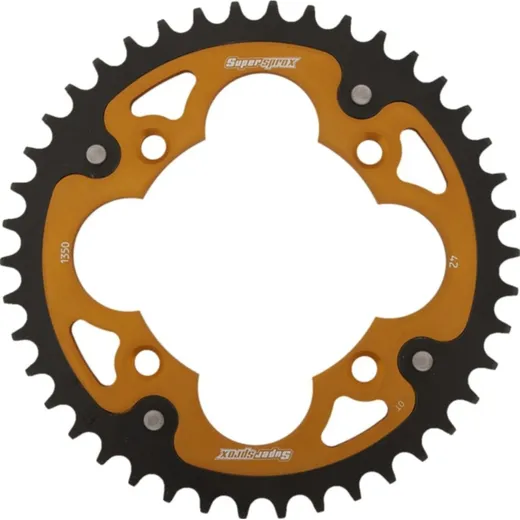 Stealth-Rear Sprocket / Chain Wheel Supersprox 520/42t gold 10318S42