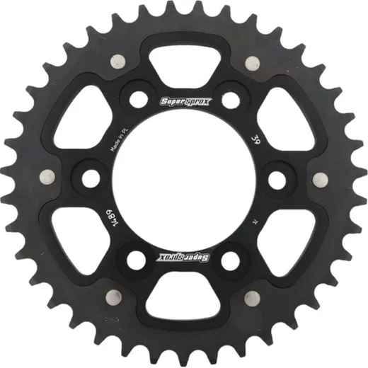 Stealth-Rear Sprocket / Chain Wheel Supersprox 525/39t black 16610K39