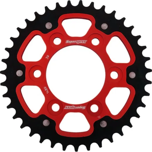 Stealth-Rear Sprocket / Chain Wheel Supersprox 525/39t red 16610R39