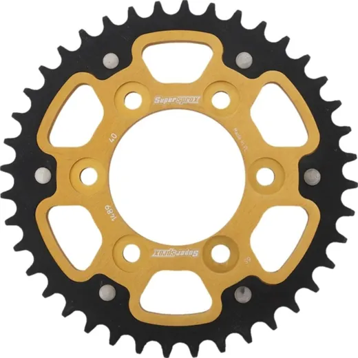 Stealth-Rear Sprocket / Chain Wheel Supersprox 525/40t gold 16610S40