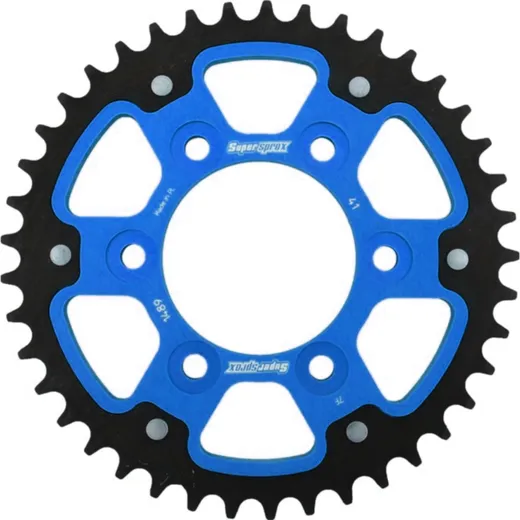 Stealth-Rear Sprocket / Chain Wheel Supersprox 525/41t blue 16610B41