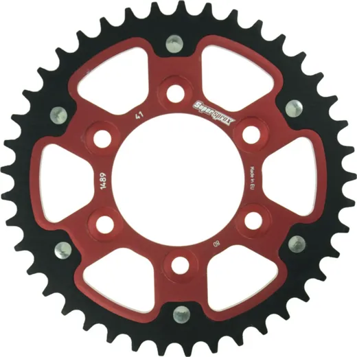 Stealth-Rear Sprocket / Chain Wheel Supersprox 525/41t red 16610R41