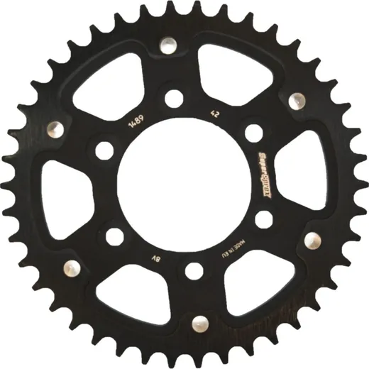 Stealth-Rear Sprocket / Chain Wheel Supersprox 525/42t black 16610K42