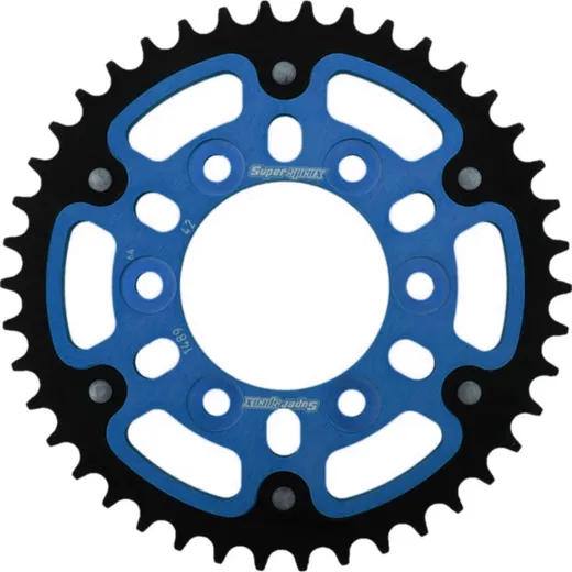 Stealth-Rear Sprocket / Chain Wheel Supersprox 525/42t blue 16610B42