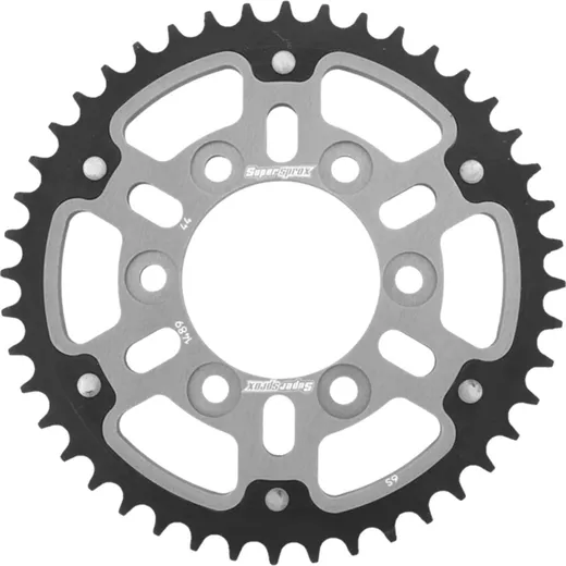 Stealth-Rear Sprocket / Chain Wheel Supersprox 525/44t silver 16610V44