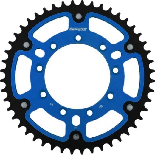 Stealth-Rear Sprocket / Chain Wheel Supersprox 520/48t blue 93314B48