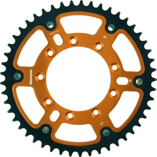 Stealth-Rear Sprocket / Chain Wheel Supersprox 520/49t orange 93314O49